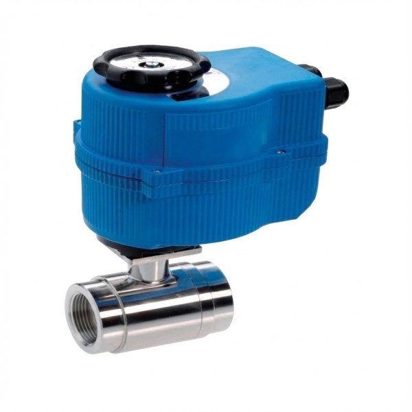 Zawory kulowe (2-drogowe) elektryczne
