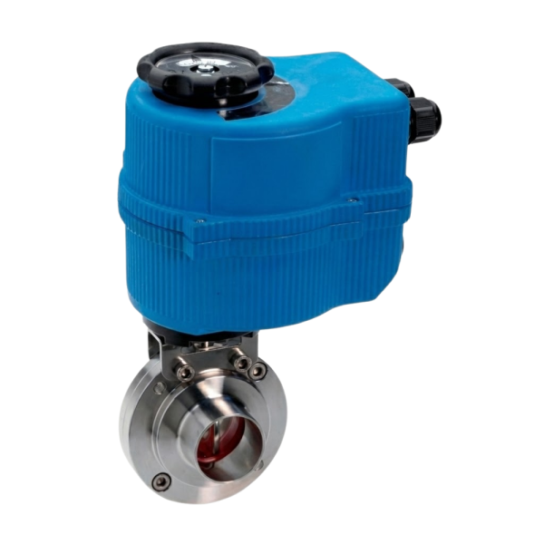 Zawory motylkowe (przepustnice) elektryczne