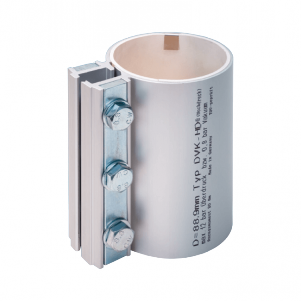Obejmy rurowe wysokociśnieniowe aluminiowe DVK-HD