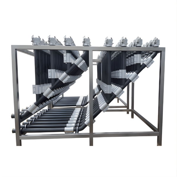 Stacje sprzęgające do transportu pneumatycznego